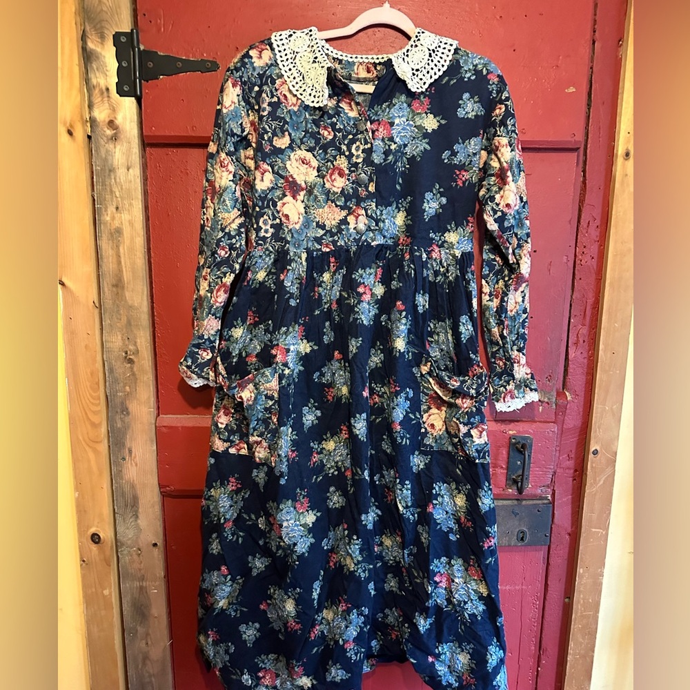 Vintage floral dress